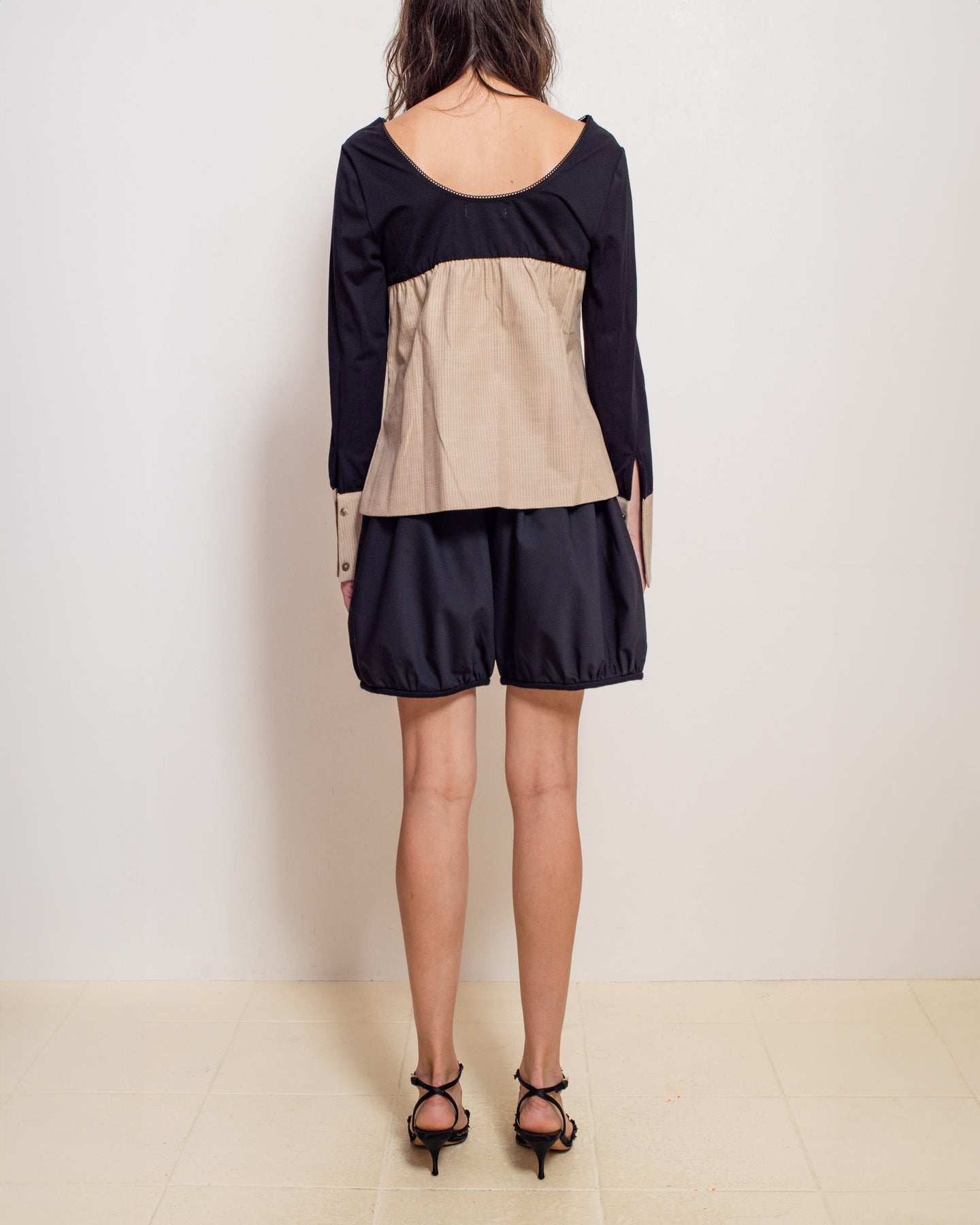 Mila Pinstripe Top